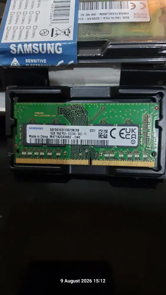 Samsung DDR4 16GB 3200 PC25600 Memory Laptop Sodimm