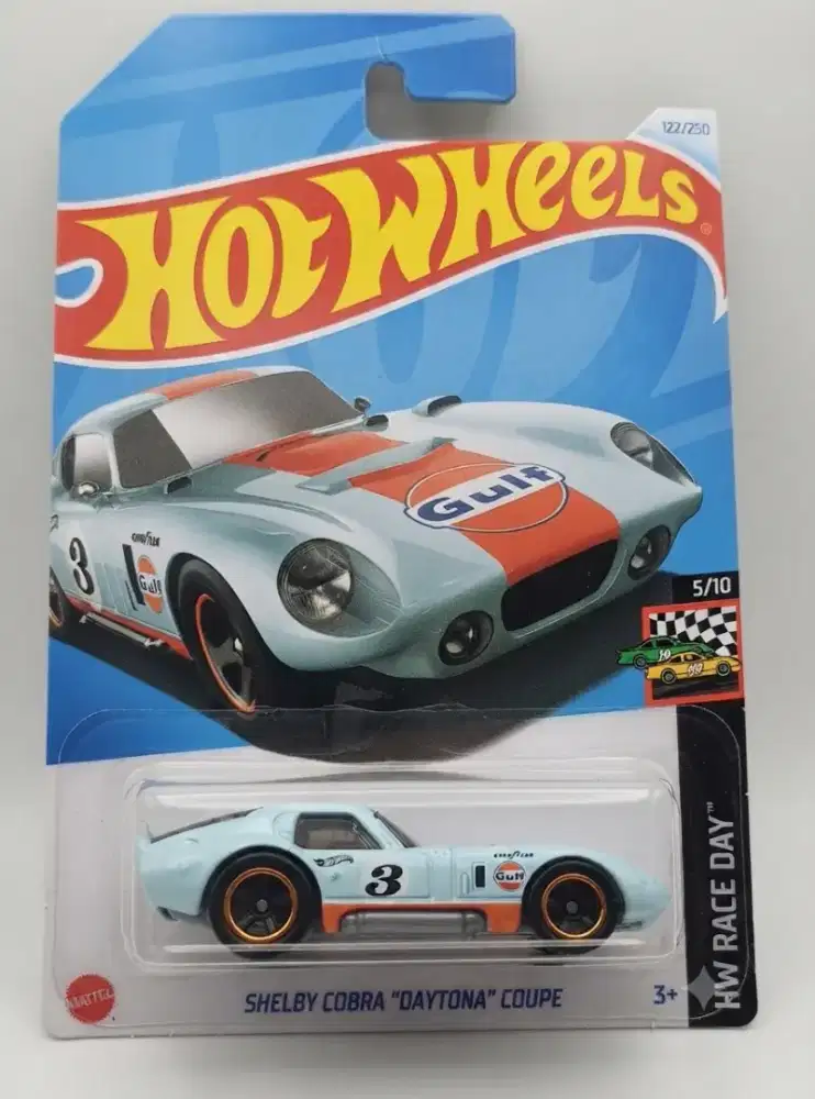 Hot Wheels Shelby Cobra Daytona Coupe – Gulf
HW Race Day 5/10