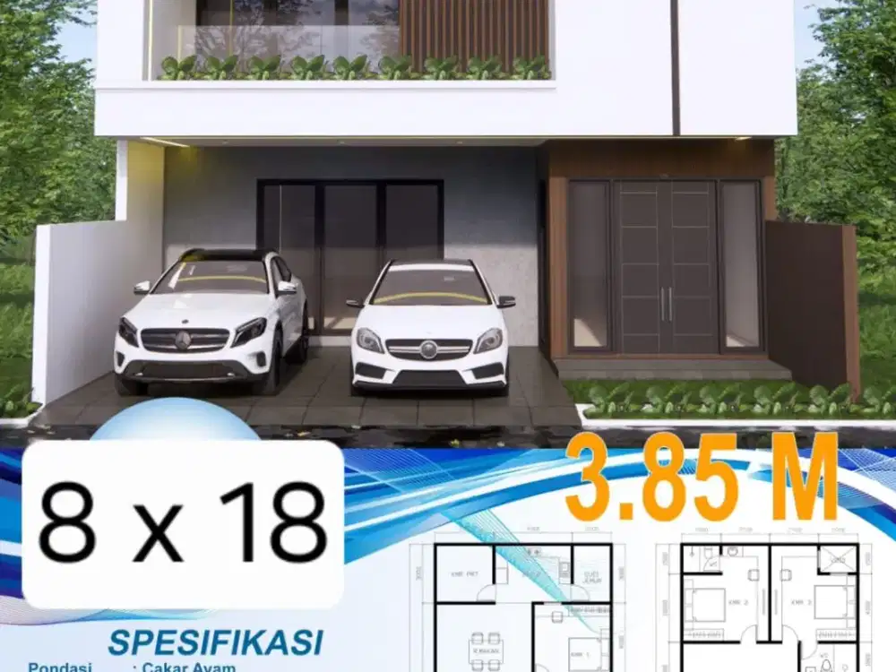 Rumah Taman Surya 3 Brand new indent