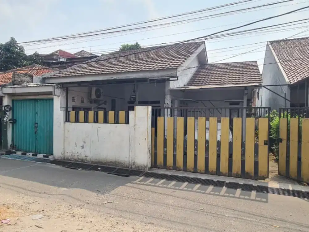 DIJUAL RUMAH LUAS 1 LANTAI, SHM, LT 262 M2, JALAN KEMIRI, DEKAT TERMINAL PONDOK CABE, PAMULANG