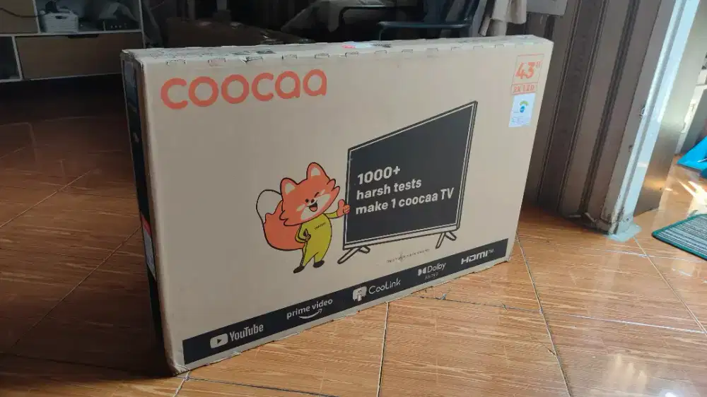 Smart TV COOCAA 43S3U Plus (Ukuran 43 Inch)