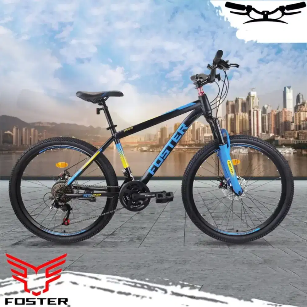 Sepeda Gunung MTB Foster UK 27.5 Berkualitas sdah 21speed