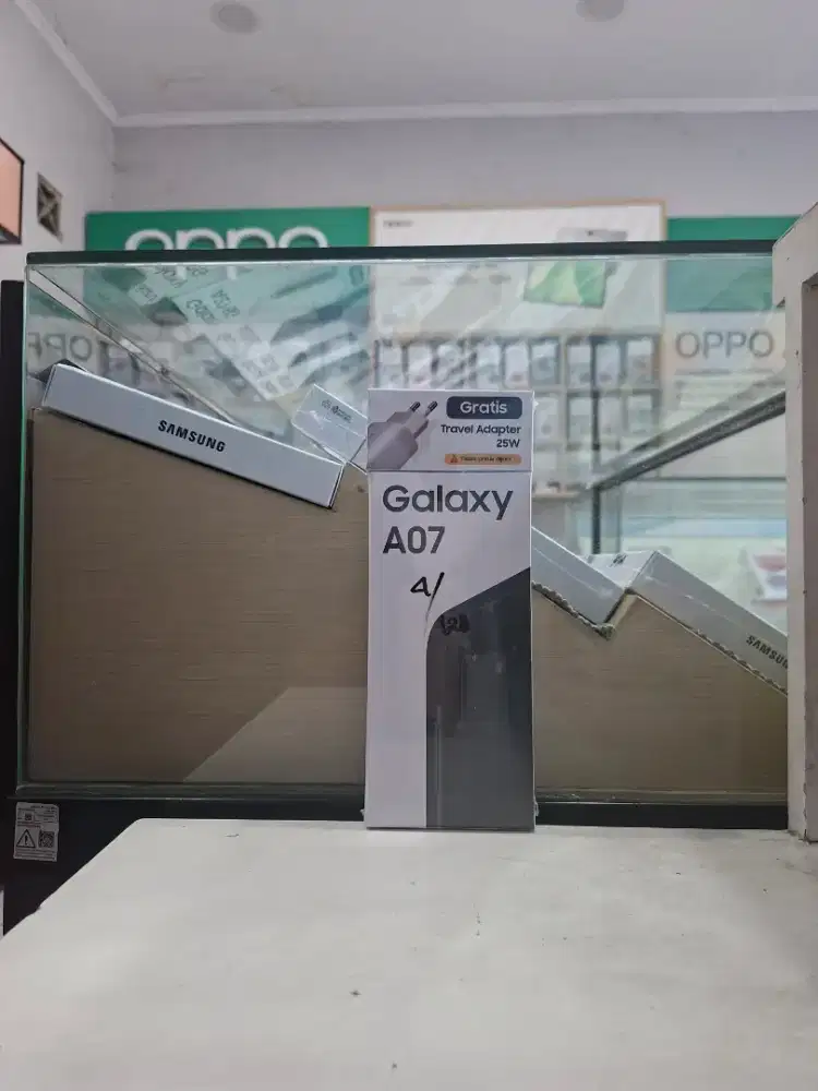 SAMSUNG A07 4/128 NEW MURAH GARANSI RESMI