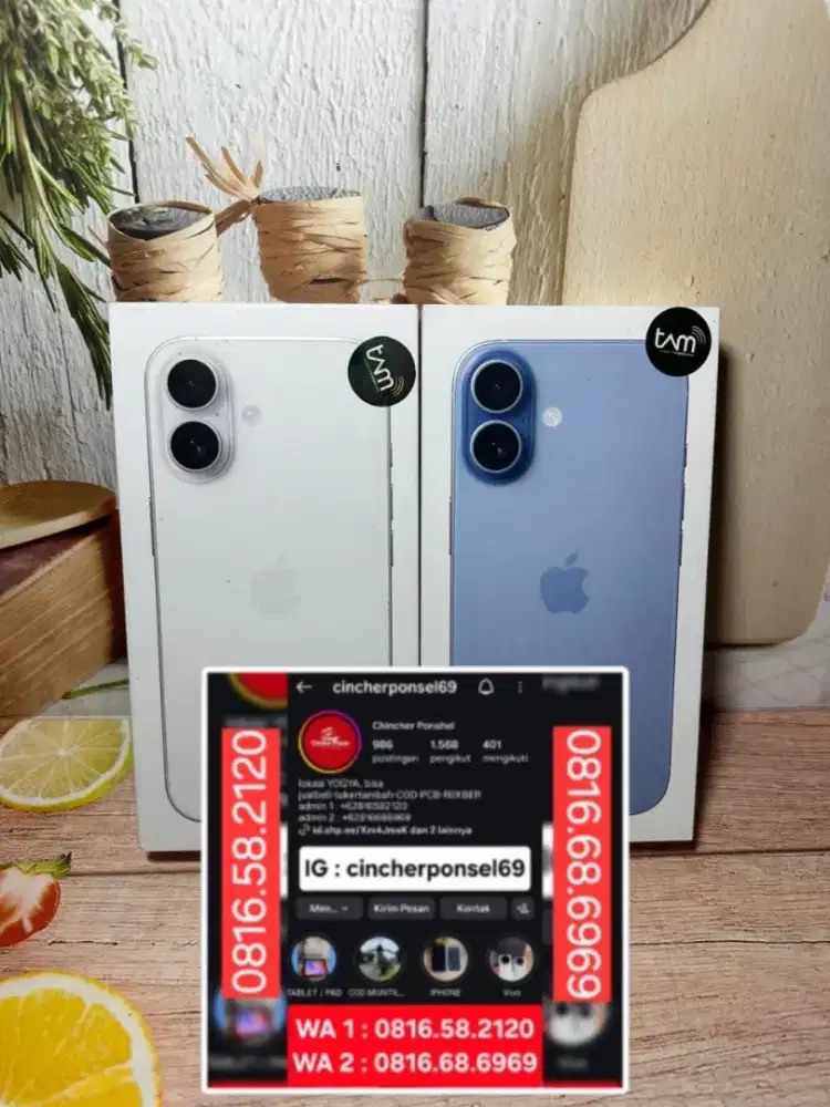 Jual hp new iphone 17 ibox 256gb resmi baru ORIGINAL segel