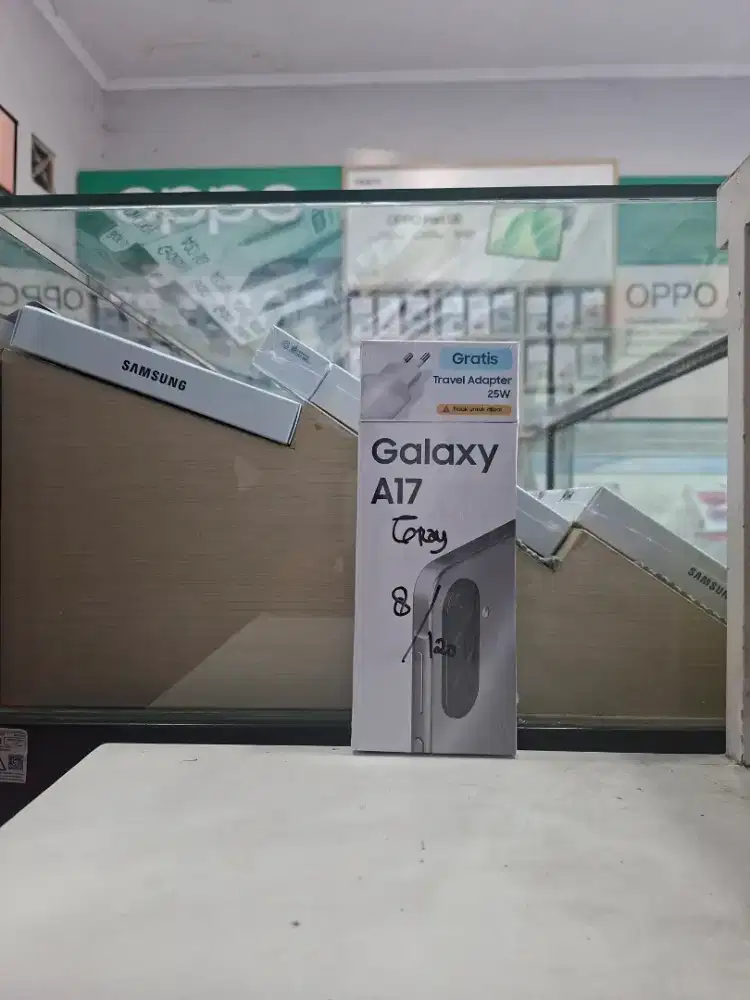 SAMSUNG A17 8/128 NEW MURAH GARANSI RESMI