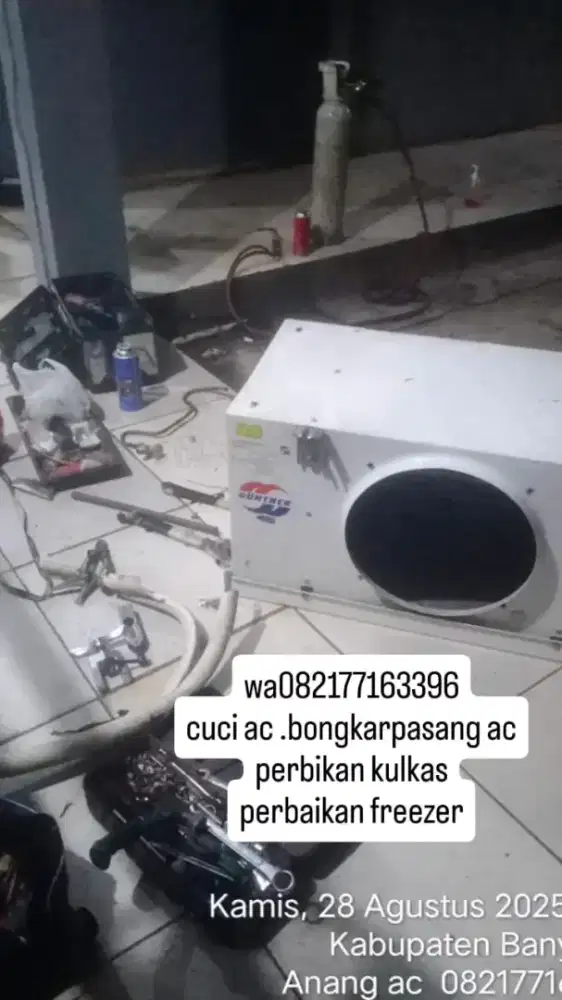 perbaikan kulkas cuci ac pasang ac