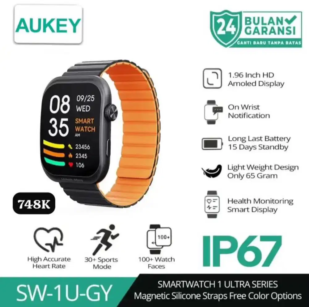 SMARTWATCH AUKEY 1 ULTRA