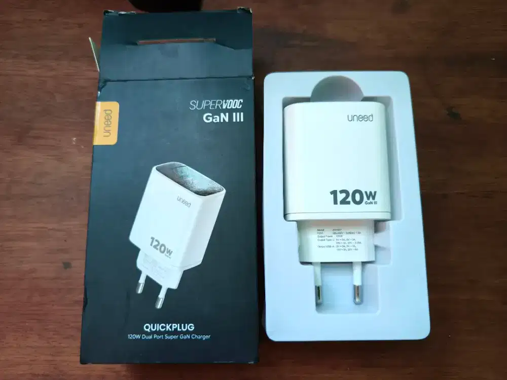 Charger Uneed Gan III 120 Watts