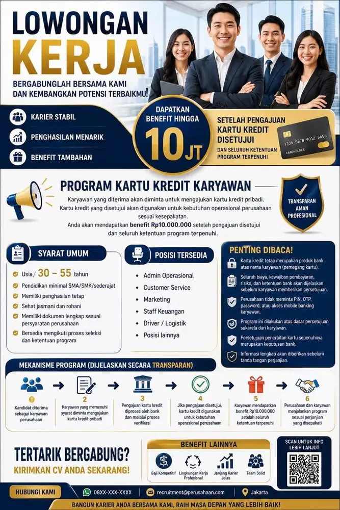 LOKER BONUS 10jt