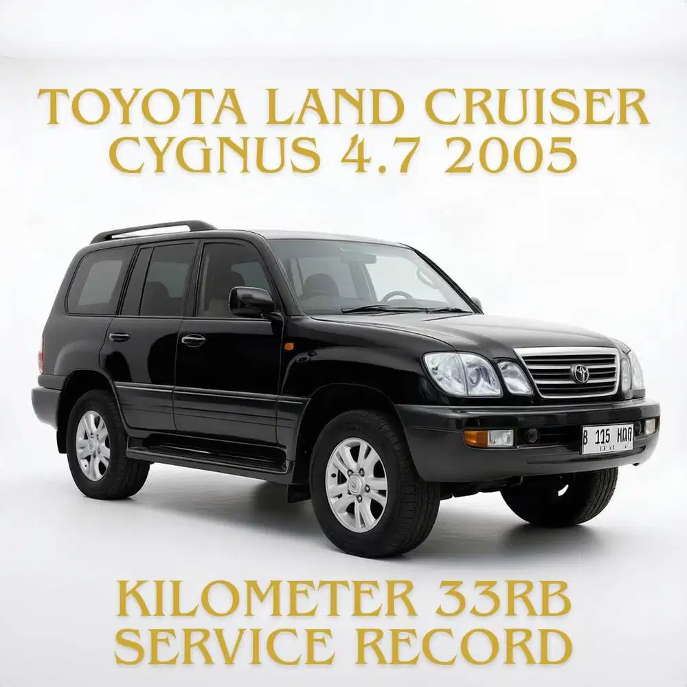 Km 33rb Record Toyota Land cruiser Cygnus 4.7 2005 zigzag