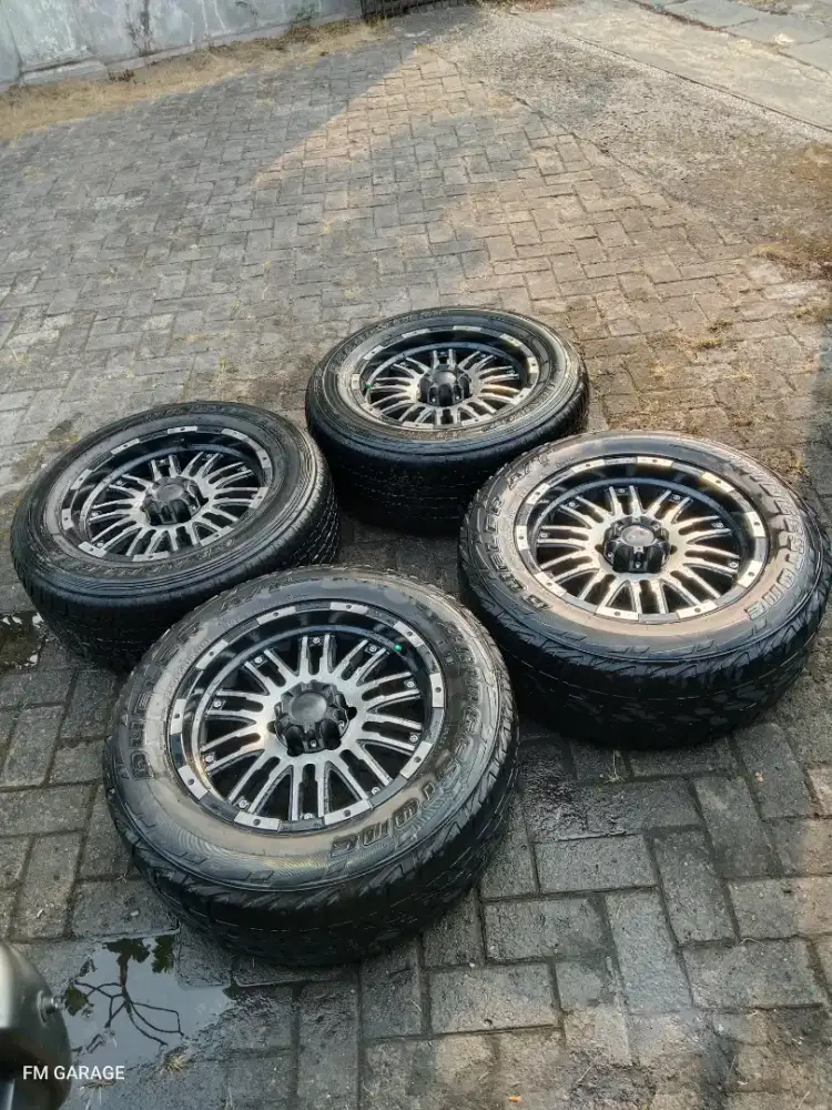 Velg r18 pajero fortuner hilux