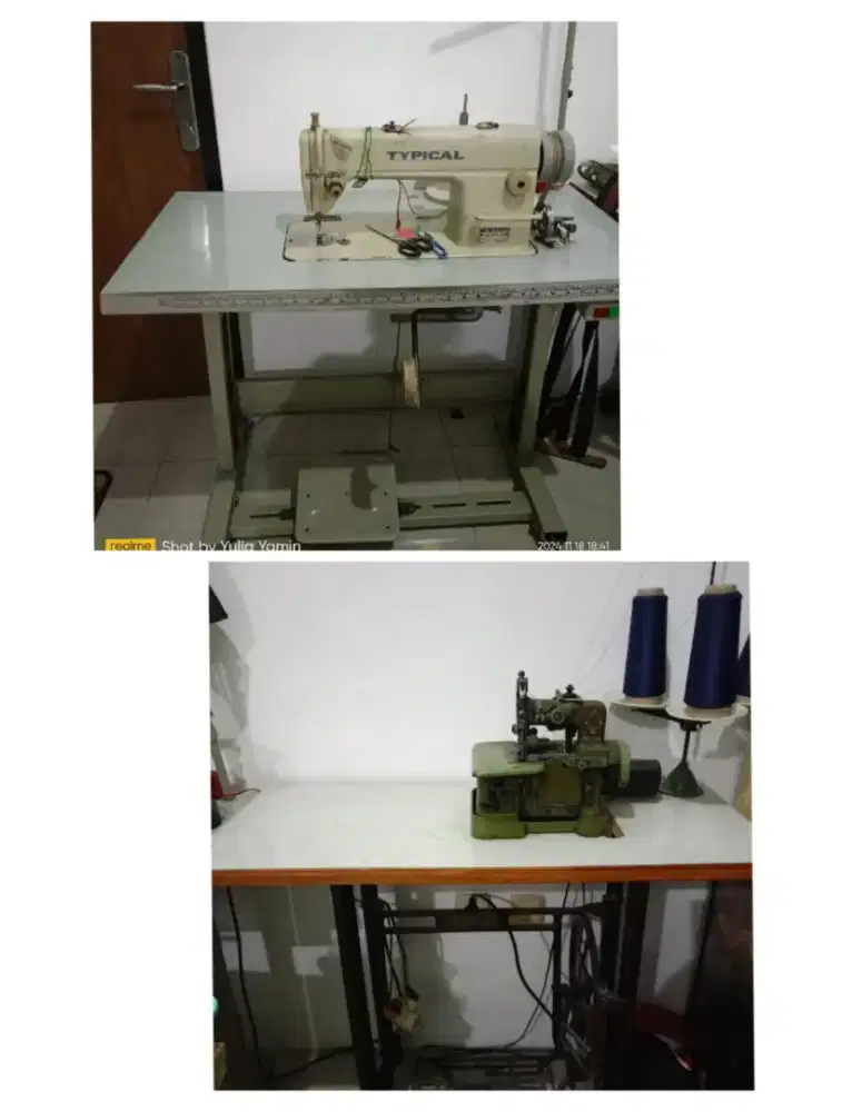 Mesin jahit dan Mesin obras