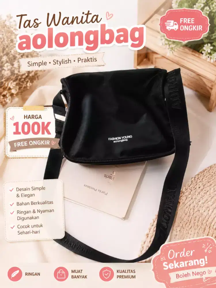 Jual Tas aolongbag Like New