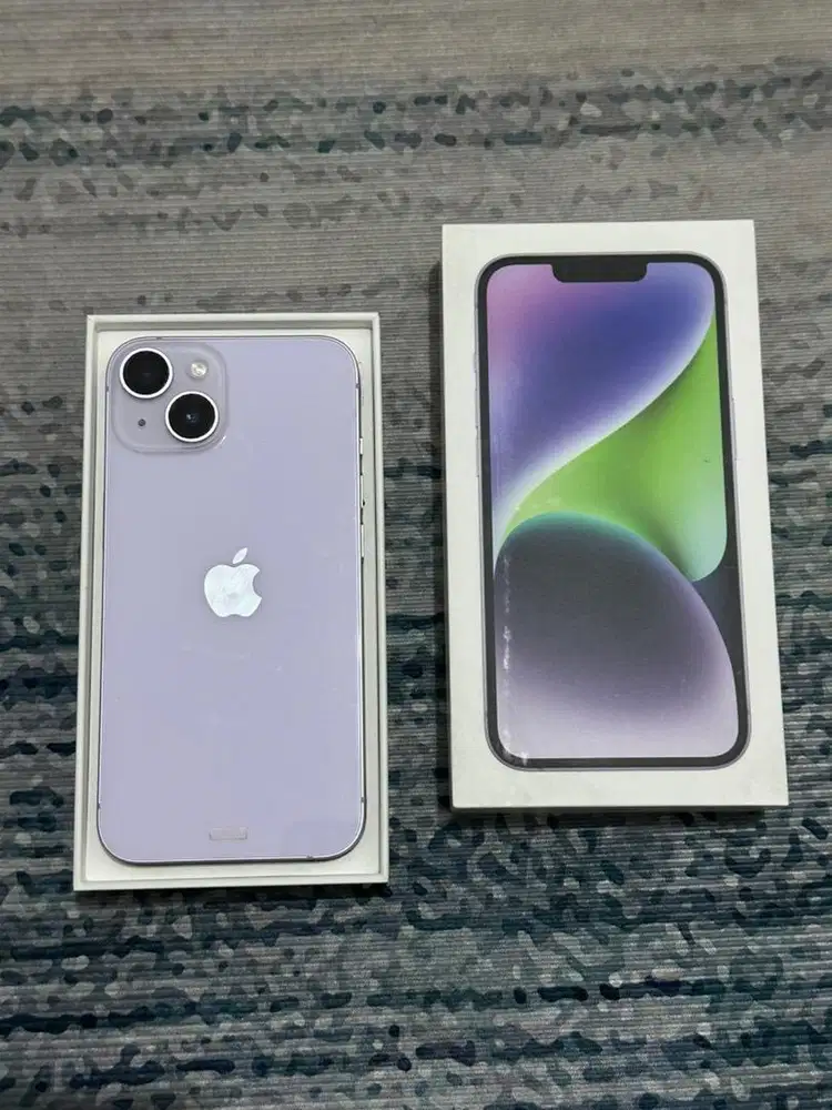 Iphone 14 128gb ibox purple