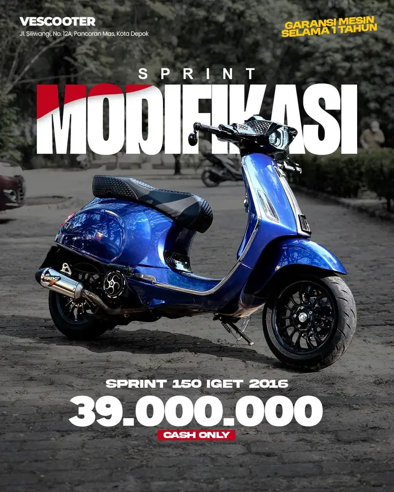 PIAGGIO VESPA MATIC SPRINT 150 IGET 2016