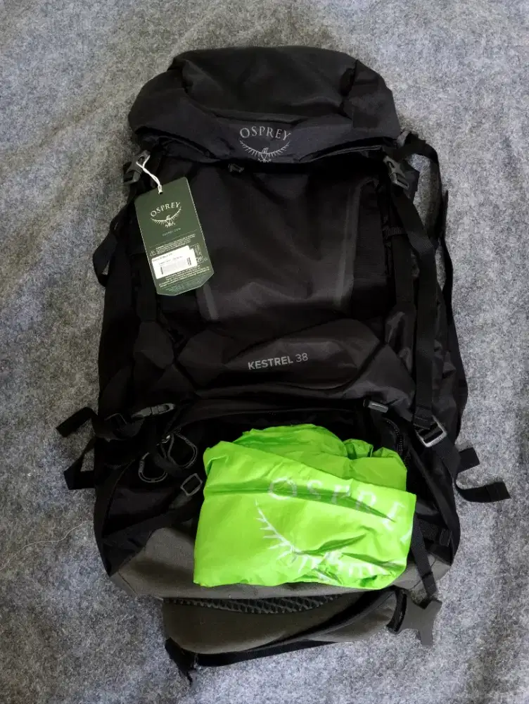 Carrier osprey kestrel s23 38l black NEW ORI RESMI EIGER