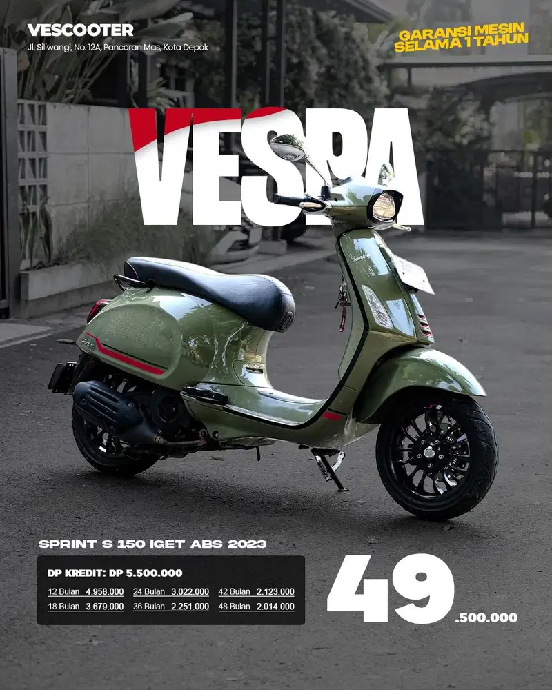 VESPA SPRINT S 150 IGET ABS 2023