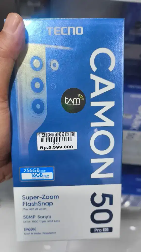 TECNO CAMON 50 PRO 5G 12/256GB | ATLANTIS DAHSYAT