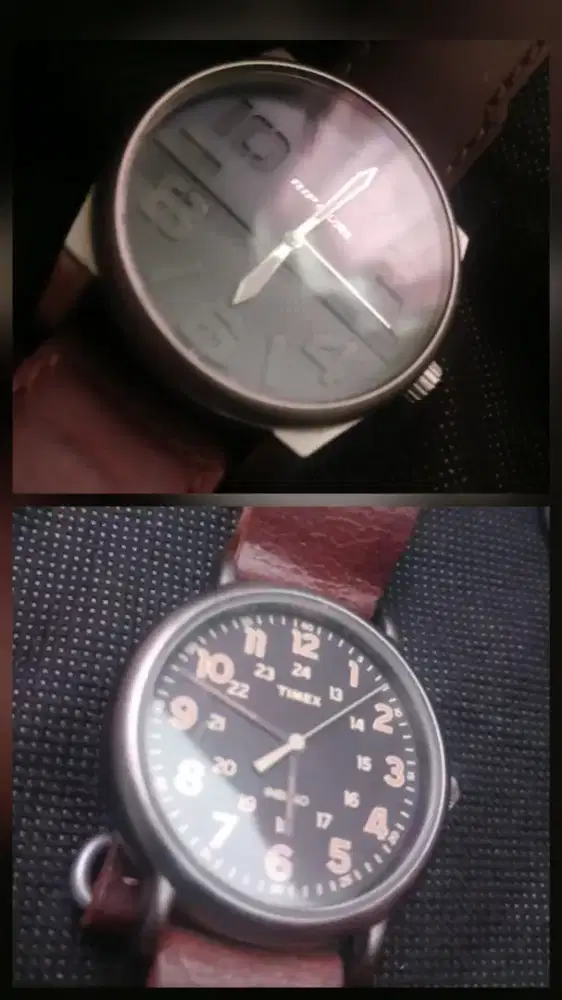 Preloved Rip Curl Flyer & Timex Weekender