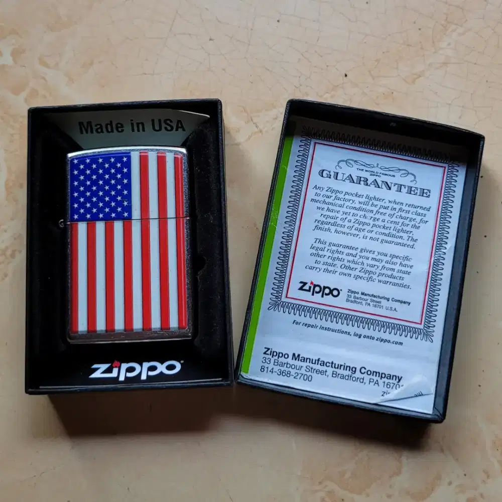 Korek Api Zippo Belom Pernah Pakai