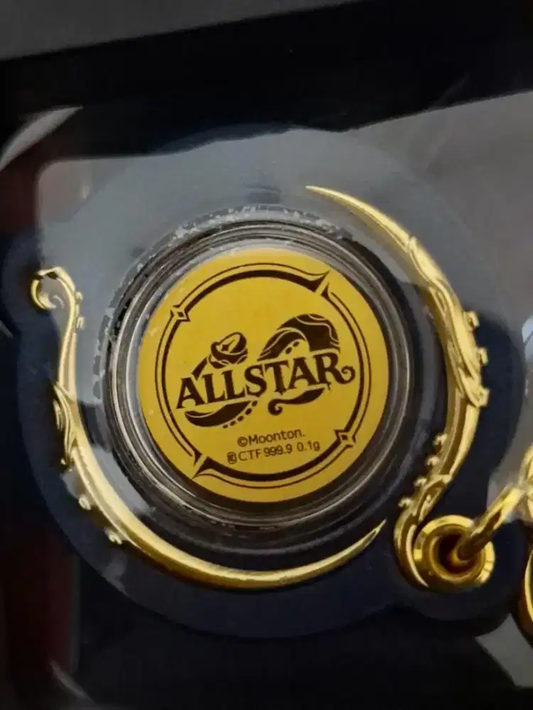 SUPER RARE! Official MLBB Allstar Collection-Yu Zhong 999.99 Gold Coin