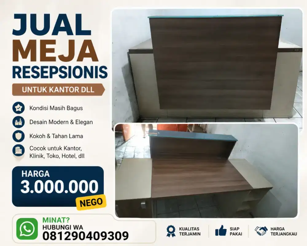 Jual Meja Resepsionis Informa