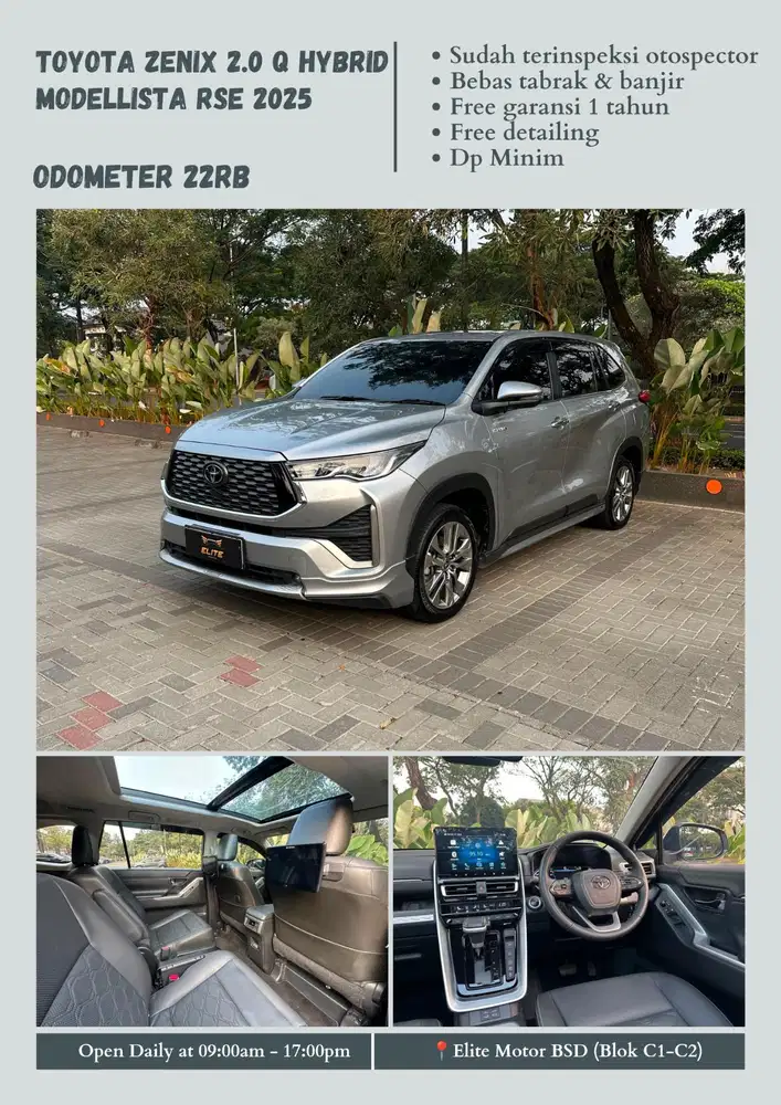 Toyota Zenix 2.0 Q Hybrid Modellista RSE 2025