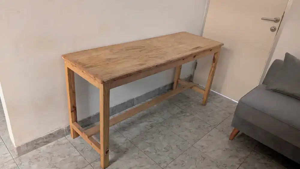 Meja Kayu Masih bagus
