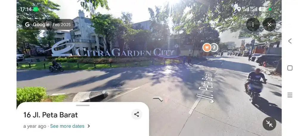 Jual tanah pinggir jalan peta barat pegadungan kalideres Jakarta barat