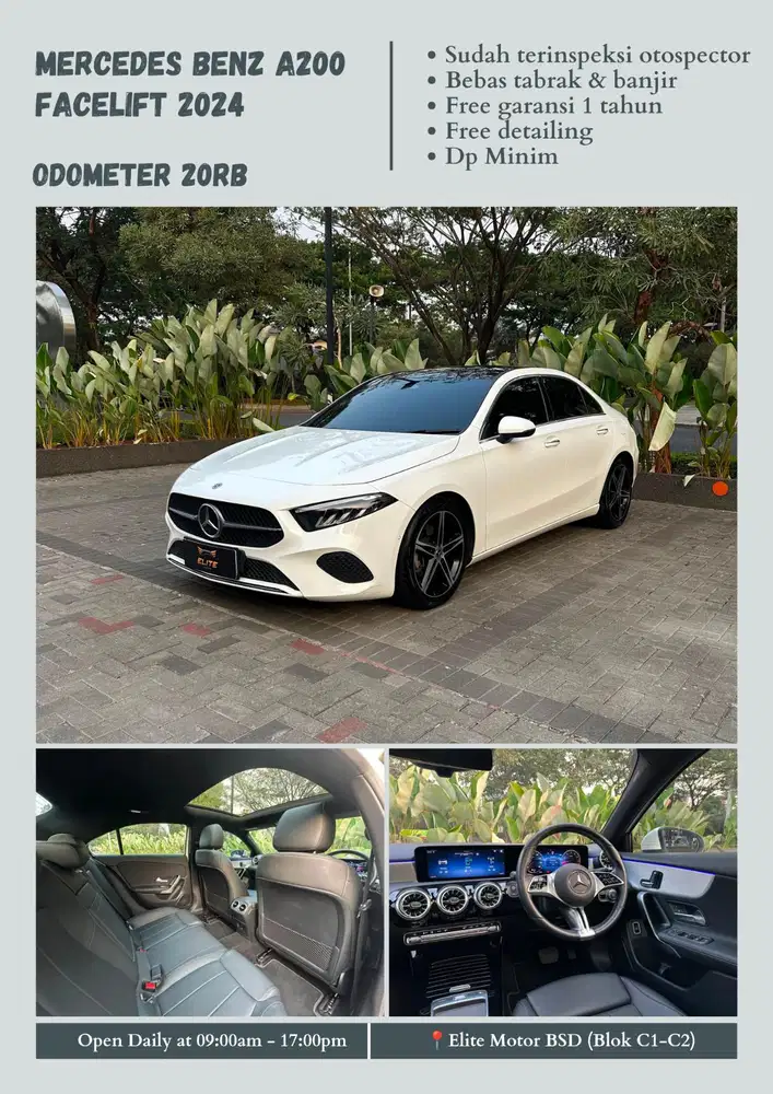 Mercedes Benz A200 Facelift 2024