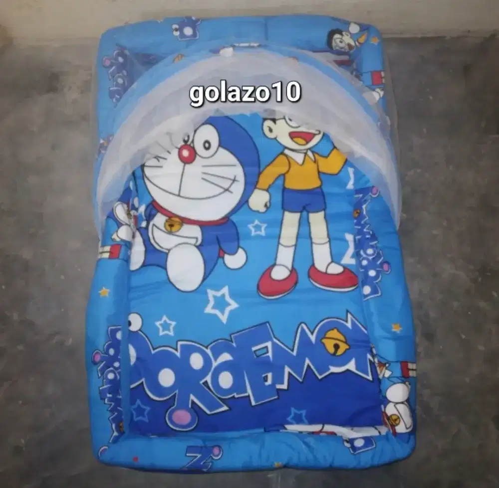 Kasur Bayi Kolam Kelambu Tempat Tidur Anak
Doraemon Nobita