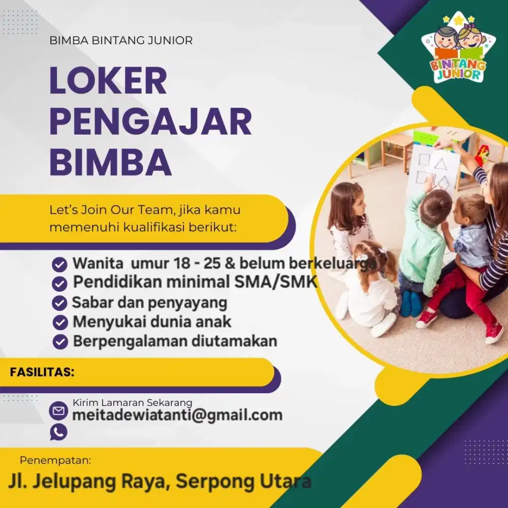 GURU BIMBA AREA SERPONG