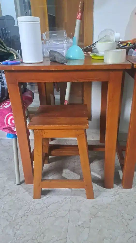 Jual meja jati untuk rumah makan