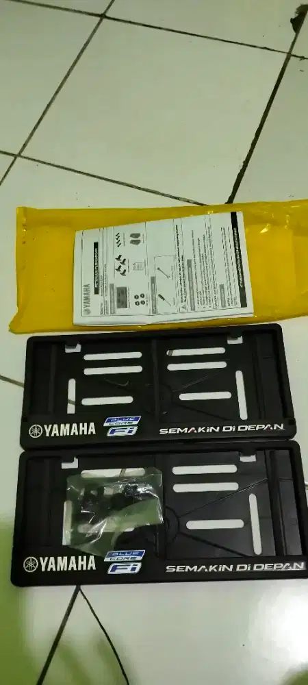 Cover plat nomor yamaha
