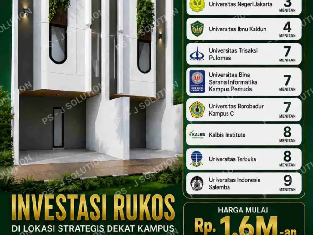 RUMAH KOST BARU FURNISHED NEARBY UNJ