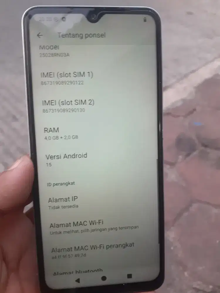 Redmi a5 ram 4+2/128 kondisi mulus