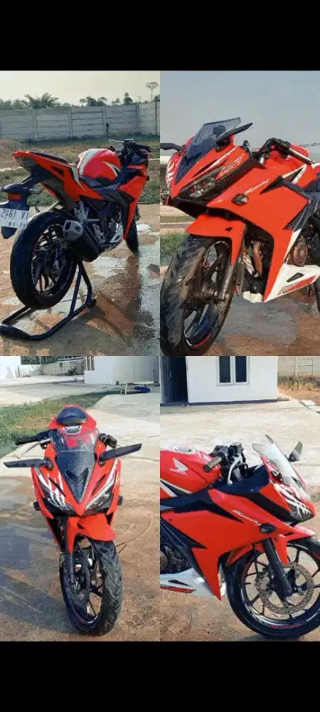 Honda CBR150R masih oke mesin masih ORI , body nya lecet sedikit.
