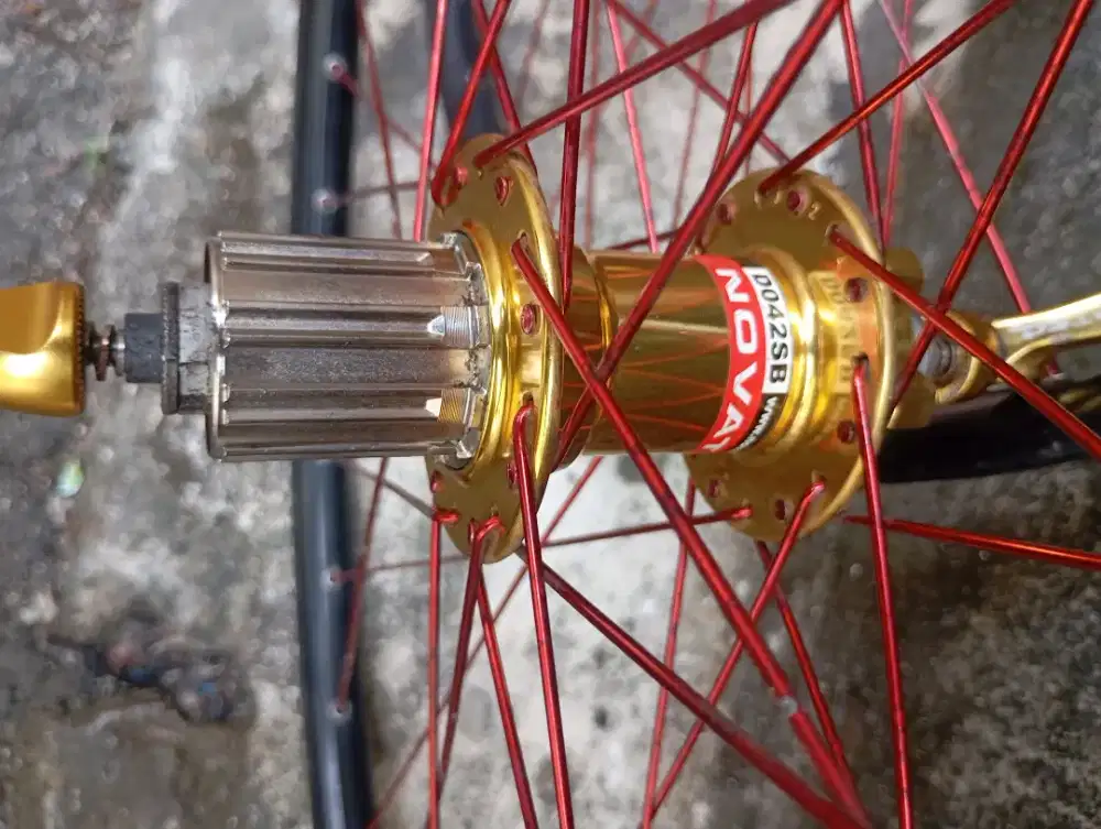 Velg Wheelset novatec jangkriiiikkkk