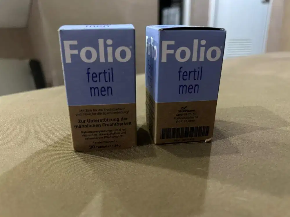 Folio Fertil Men – Suplemen untuk Pria dengan Program Hamil
