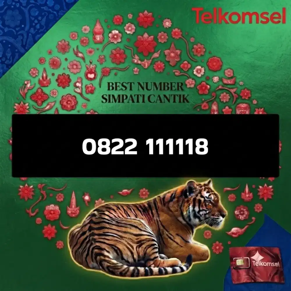Nomor cantik simpati Telkomsel super