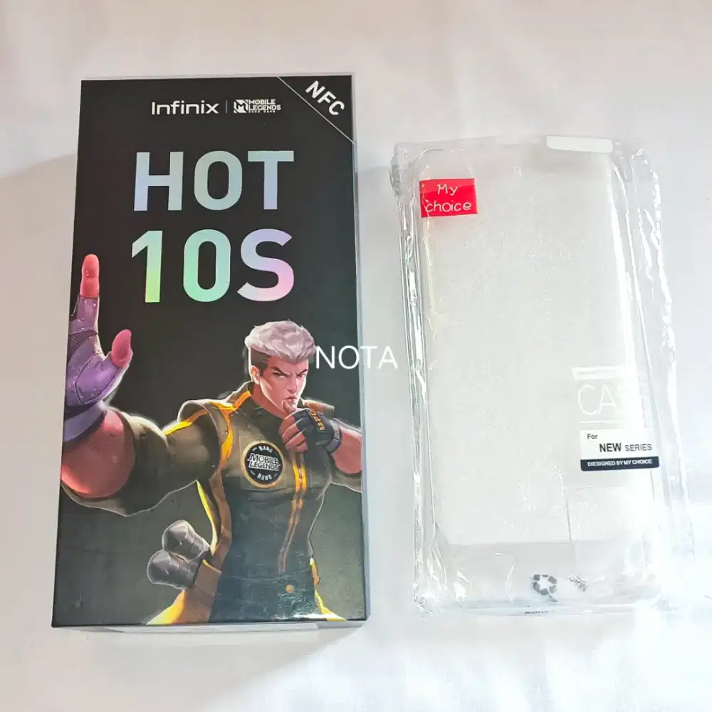 Box/Dus/Kotak Infinix Hot 10S Original, Lengkap Buku Manual & Garansi