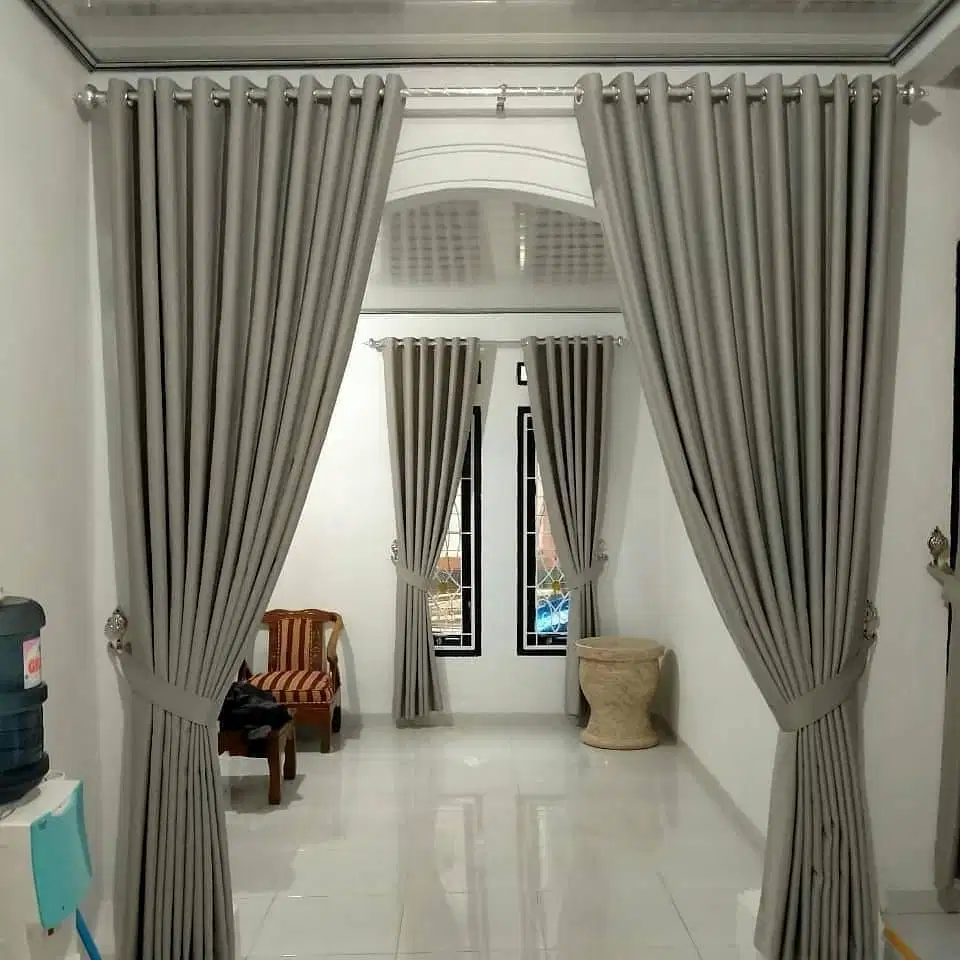 Menerima Pemasangan Gorden Wallpaper Dinding 3D Gordyn Hordeng Korden