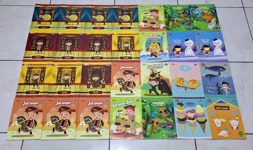 Dijual cepat buku tulis anak Sidu