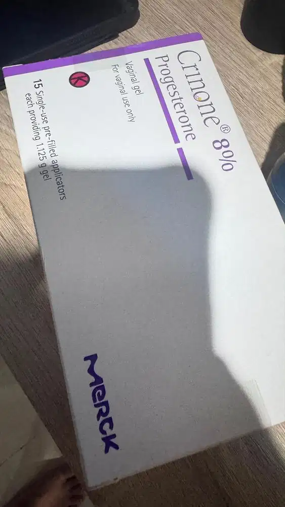 Crinone(R) 8% Progesterone Vaginal Gel