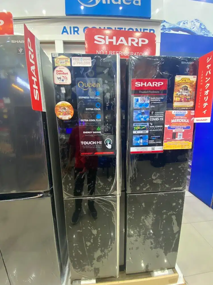 KULKAS SHARP 4 pintu