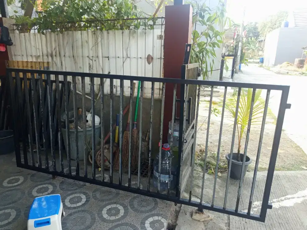 Dijual murah pagar besi galvanis