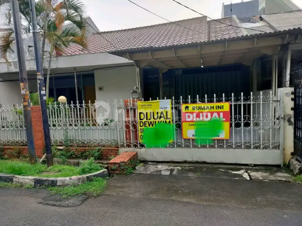 Rumah Lama 1 Lnt Lebar 10M Dekt LRT dan Fàsum