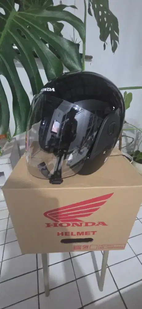 Helm Honda AHM Half Face