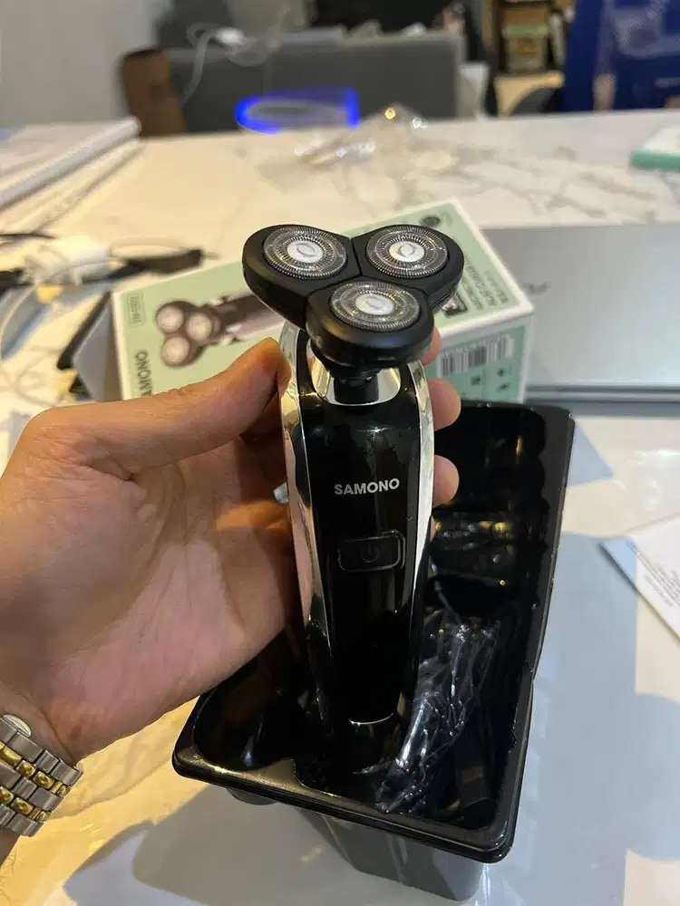 Samono SW-ES02 Electric Shaver 3in1 - Baru, Segel, Belum Pakai