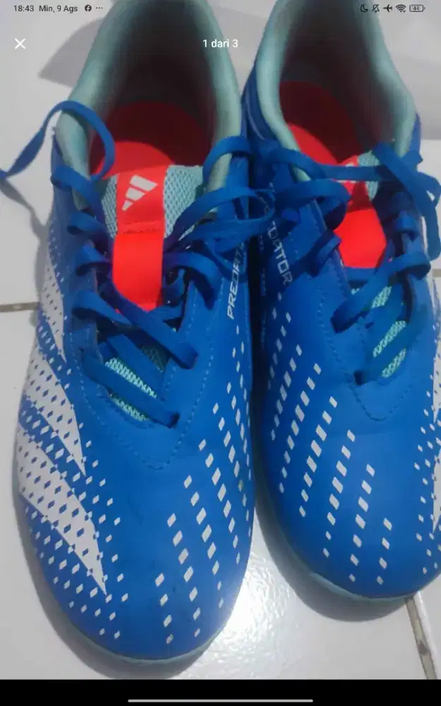 Sepatu adidas futsal ori